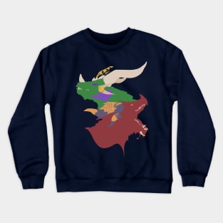 Dragon Sisters Crewneck Sweatshirt